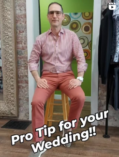 Pro tip for your wedding from Rino Ferreri