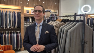 Custom Suits in Cobourg, Ontario with Rino Ferreri