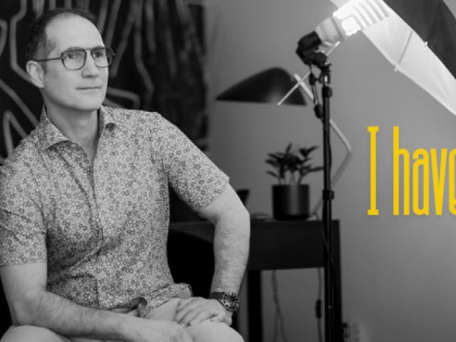 a person posing for the camera