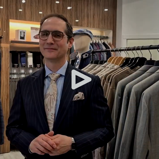 Custom Suits in Cobourg, Ontario with Rino Ferreri