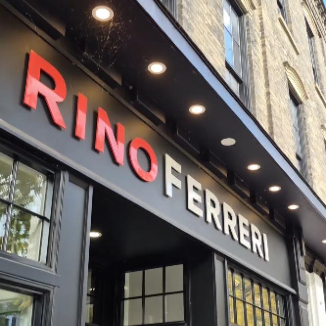 Ferreri Clothier sign fall 2025